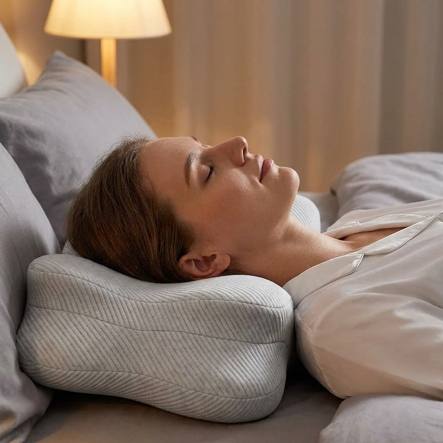 ErgoFoam - Ergonomic Memory Foam Pillow