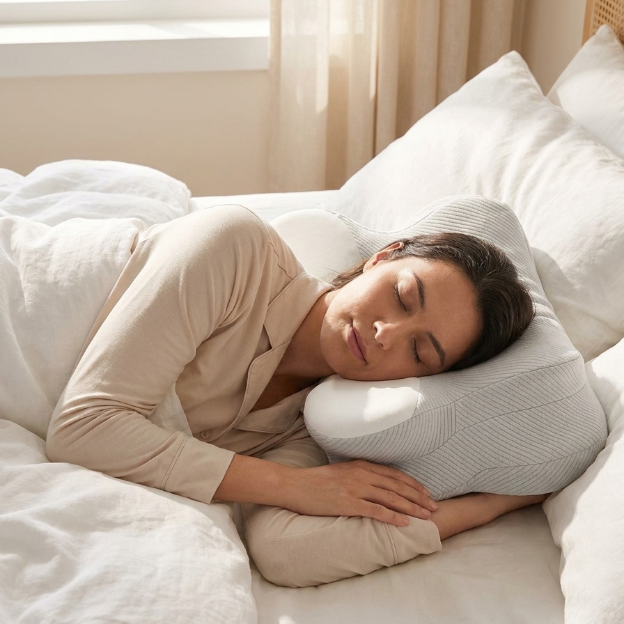 ErgoFoam - Ergonomic Memory Foam Pillow