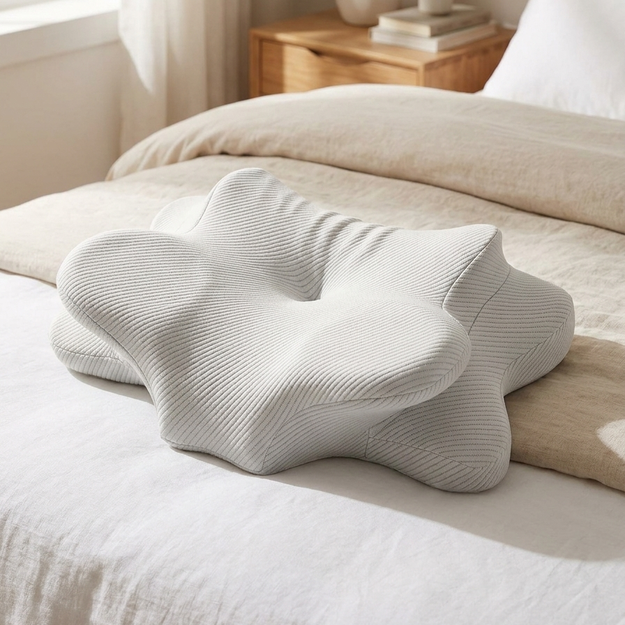 ErgoFoam - Ergonomic Memory Foam Pillow